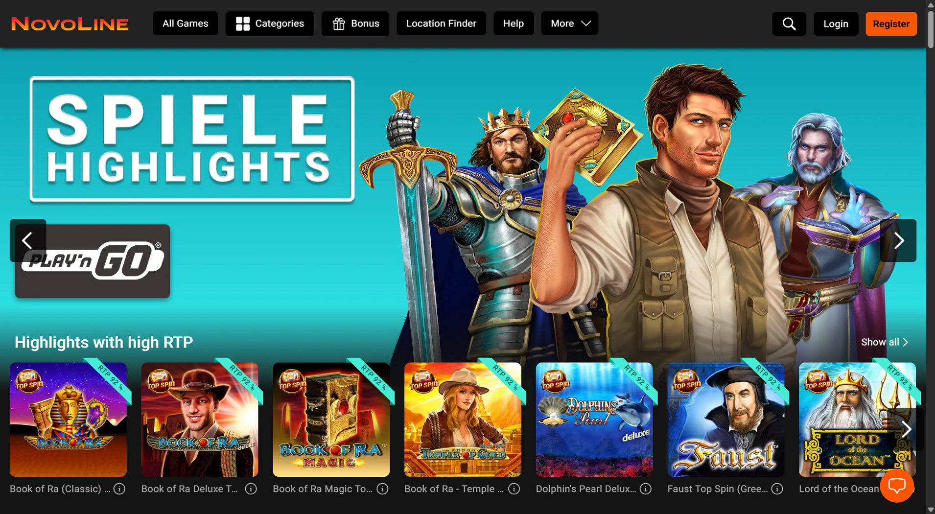 6. Novoline.de- Schnelle Sofort Casino Auszahlungen